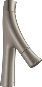 Hansgrohe Axor Starck Organic 80 Waschbeckenarmatur mit Ablaufgarnitur edelstahloptik