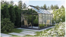 Vitavia Planet 6200 ESG 3mm Gewächshaus schwarz
