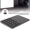 Zunate Wireless Numeric Keypad with Touchpad, grau/schwarz, Bluetooth Vorschaubild