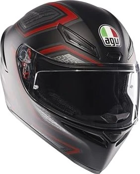 AGV K1 S E2206 Sling matt schwarz/rot