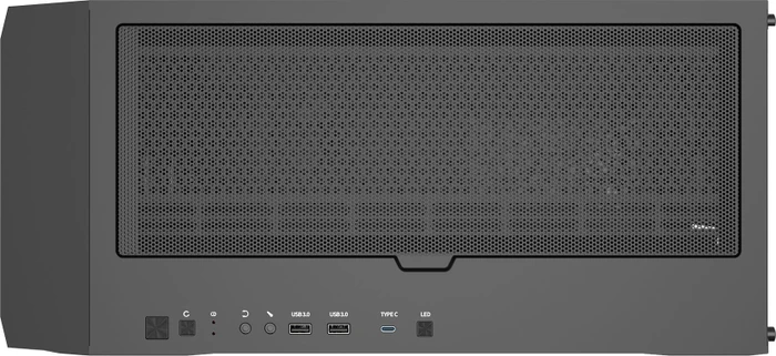 Zalman Z10 Plus, schwarz, Glasfenster
