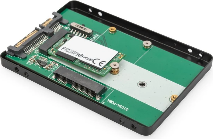 Digitus 2.5" Festplattenadapter, SATA auf M.2 oder mSATA