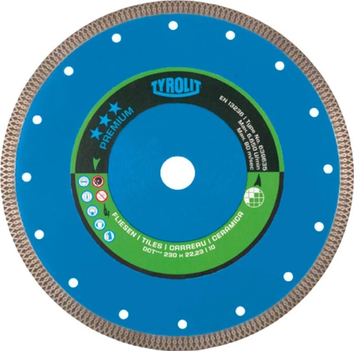 Tyrolit Premium DCT Trockenschnitt Trennscheibe, 230x1.6x22.23mm, 1 Stück