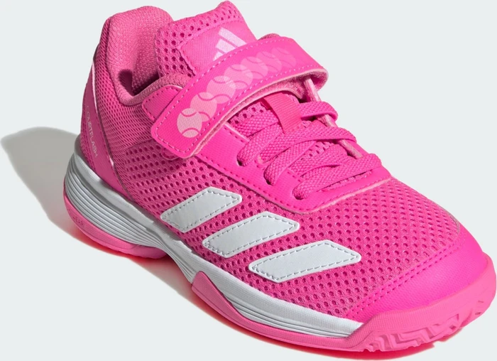 adidas Courtflash Hook-and-Loop lucid pink/cloud white (Junior)