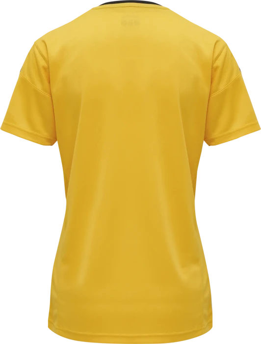 hummel Authentic Poly Jersey Funktionsshirt kurzarm gelb (Damen)