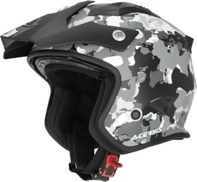 Acerbis Aria Sport Camo matt schwarz/weiß/grau