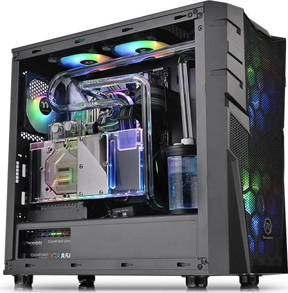 Thermaltake Commander C32 ARGB, Glasfenster