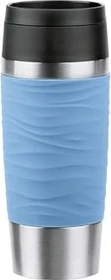 Emsa Travel Mug Waves Isolierbecher 360ml pastellblau