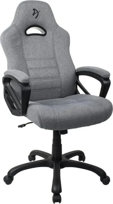 Arozzi Enzo Woven Fabric Gamingstuhl, grau