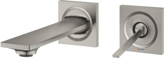 Grohe Allure 2-Loch-Waschtischbatterie satin steel