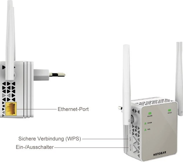 Netgear Wi-Fi Range Extender EX6120