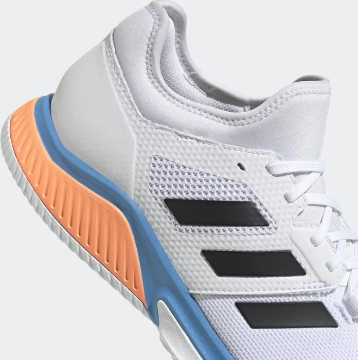 adidas Court Team Bounce cloud white/core black/pulse blue (Herren)