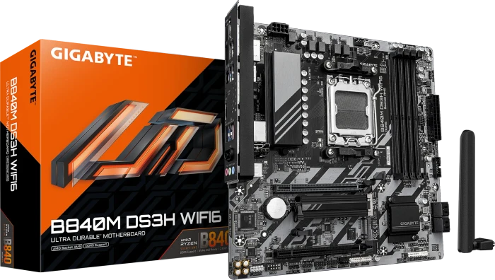 GIGABYTE B840M DS3H WIFI6 (AMD AM5)