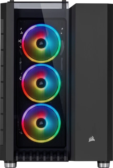 Corsair Crystal Series 680X RGB, schwarz, Glasfenster