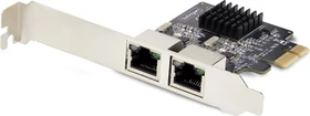 StarTech LAN-Adapter, 2x RJ-45, PCIe 2.0 x1 (ST1000SPEXD4T)