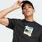 adidas All Day I Dream About... Graphic T-Shirt kurzarm schwarz (Herren) Vorschaubild