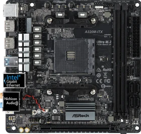 ASRock A320M-ITX (AMD AM4)