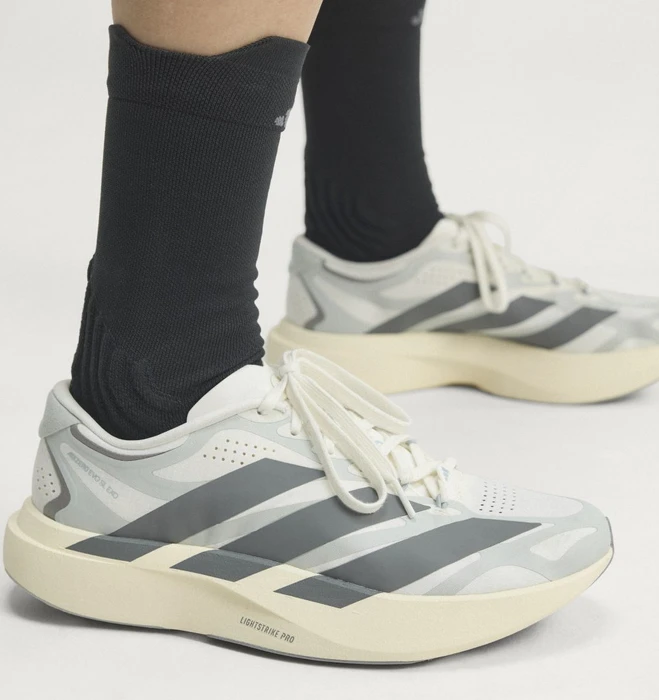 adidas Adizero EVO SL EXO cloud white/grey four/wonder silver (Damen)