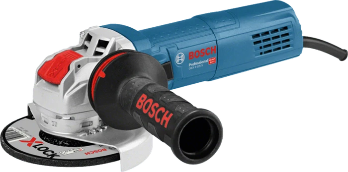 Bosch Professional GWX 9-125 S Elektro-Winkelschleifer inkl. Koffer + Zubehör