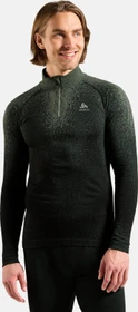 Odlo POW Blackcomb Baselayer Half Zip Funktionsshirt langarm urban chic (Herren)