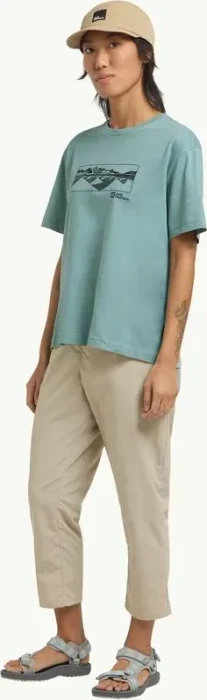 Jack Wolfskin Cordillera T-Shirt kurzarm soft jade (Damen)