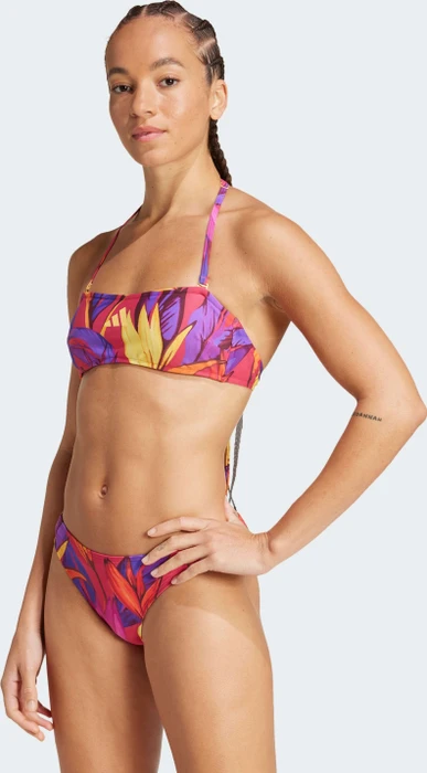 adidas x FARM Rio Neckholder Bikini-Set bold pink/semi spark (Damen)