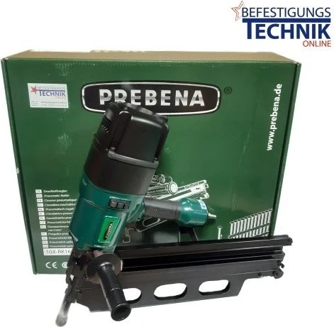 Prebena 10X-RK160 Druckluft-Nagler inkl. Koffer