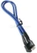 BitFenix Alchemy interne USB-Verlängerung, 0.3m, sleeved blau Vorschaubild