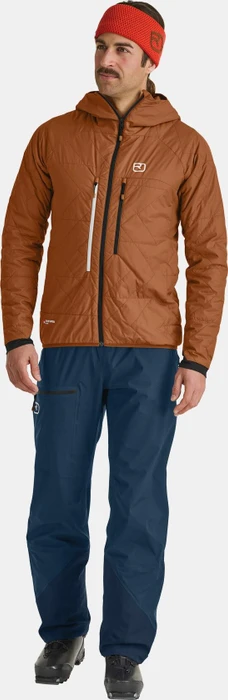 Ortovox Swisswool Piz Boé Funktionsjacke bristle brown (Herren)