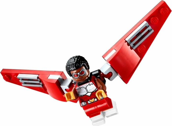 LEGO Marvel Super Heroes Spielset - Falcon und Black Widow machen gemeinsame Sache