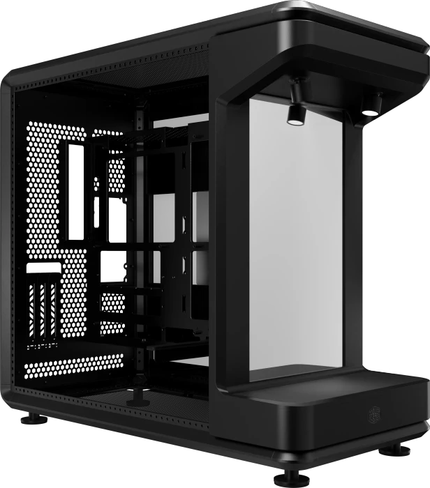 Cooler Master MasterFrame 360 Stage Mirror, schwarz, Glasfenster