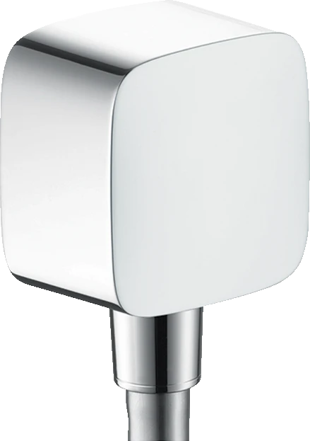 Hansgrohe Axor ShowerSolutions Wandanschluss softsquare chrom