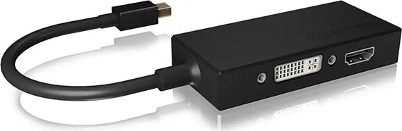 RaidSonic Icy Box IB-AC1032 Mini DisplayPort 1.2 auf HDMI/DVI/VGA Adapter