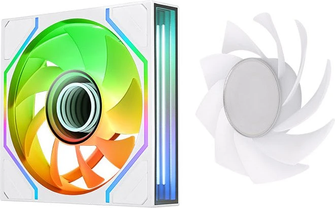 Thermaltake SWAFAN 140 EX Infinity ARGB Sync Snow, weiß, 144mm, 3er-Pack