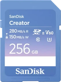 SanDisk Creator R280/W150 256GB, UHS-II U3, Class 10