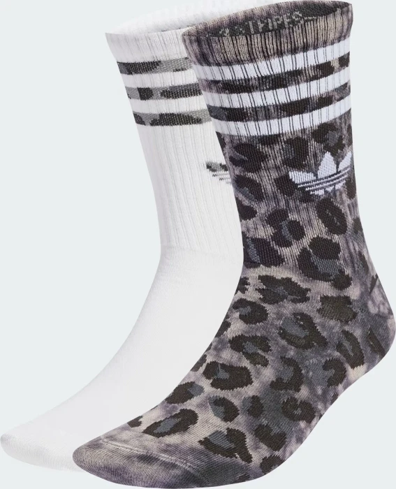 adidas Leopard Crew Socken, 2 Paare