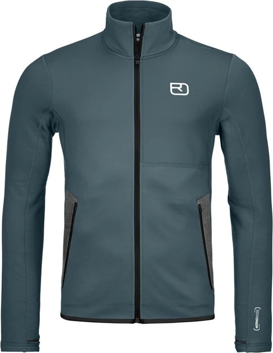 Ortovox Fleece Funktionsjacke dark arctic grey (Herren)