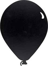 Securit Silhouette Board Ballon, Kreidetafel, schwarz, 29x39.6cm