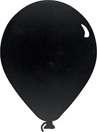 Securit Silhouette Board Ballon, Kreidetafel, schwarz, 29x39.6cm
