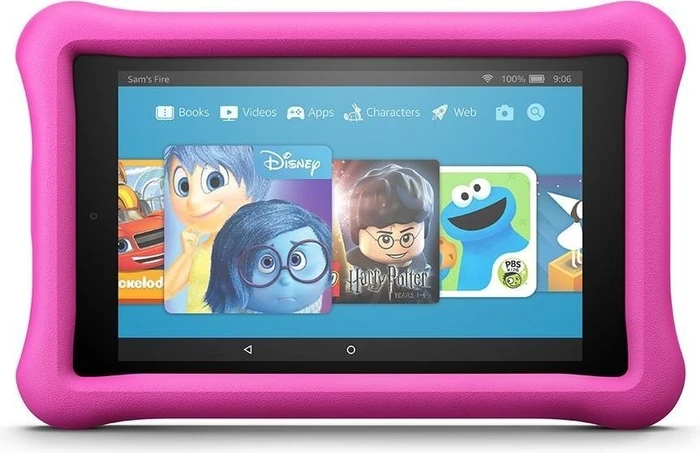 Amazon Fire HD 8 KFKAWI 2018, ohne Werbung, Pink, 32GB, Kids Edition