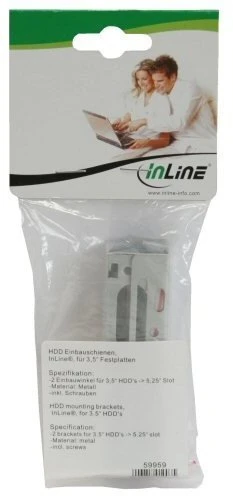 InLine HDD Einbauschienen für 3.5" Festplatten