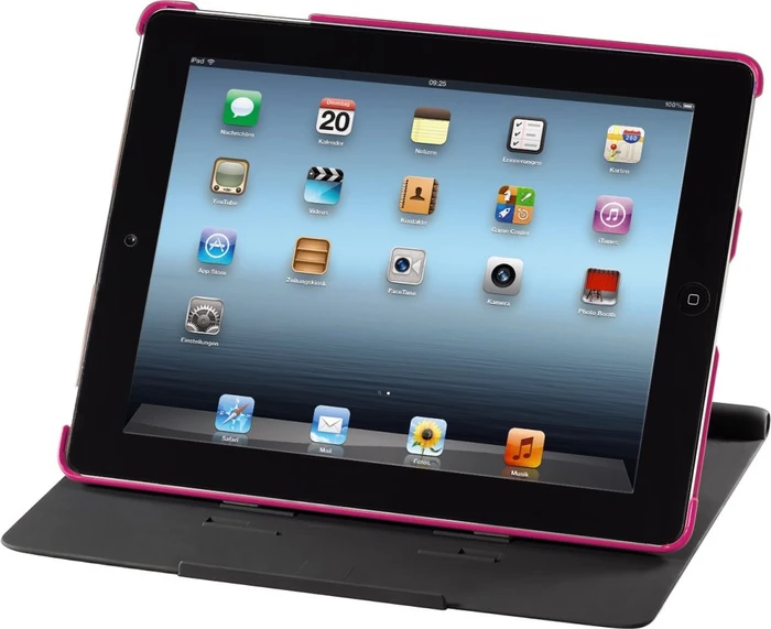 Hama Padfolio Schutzhülle für iPad 2/3, rosa