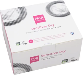 Fair Squared Sensitive Dry, 50 Stück