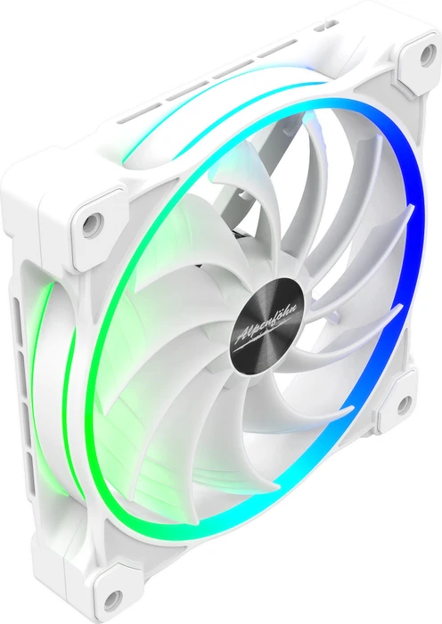 Alpenföhn Wing Boost 3 ARGB White Edition Triple, weiß, LED-Steuerung, Fernbedienung, 140mm, 3er-Pack