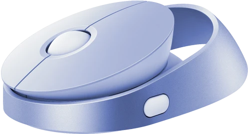 Rapoo Ralemo Air 1 Multi-mode Wireless Charging Mouse violett, USB/Bluetooth
