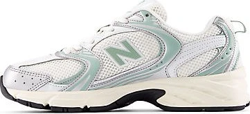 New Balance 530 silver metallic/mosaic green