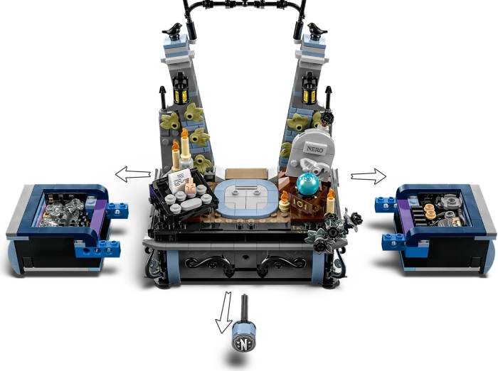 LEGO Wednesday - Wednesday Addams Baufigur