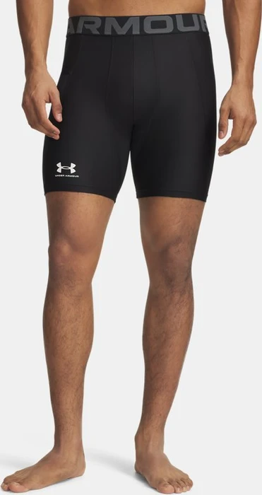 Under Armour HeatGear Armour Laufhose kurz schwarz/weiß (Herren)