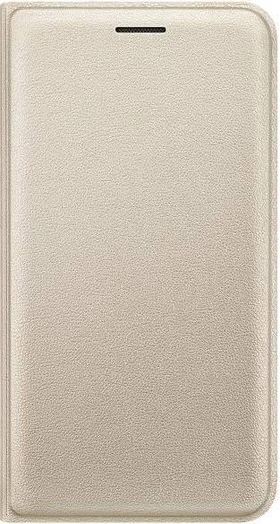 Samsung Flip Wallet für Galaxy J1 gold