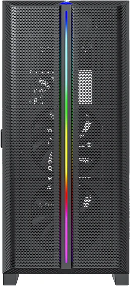 Montech Sky One Lite, schwarz, Glasfenster